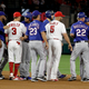 Illustration for article titled Gnarly Rougned Odor Takeout Slide Sparks Benches-Clearing Hullabaloo